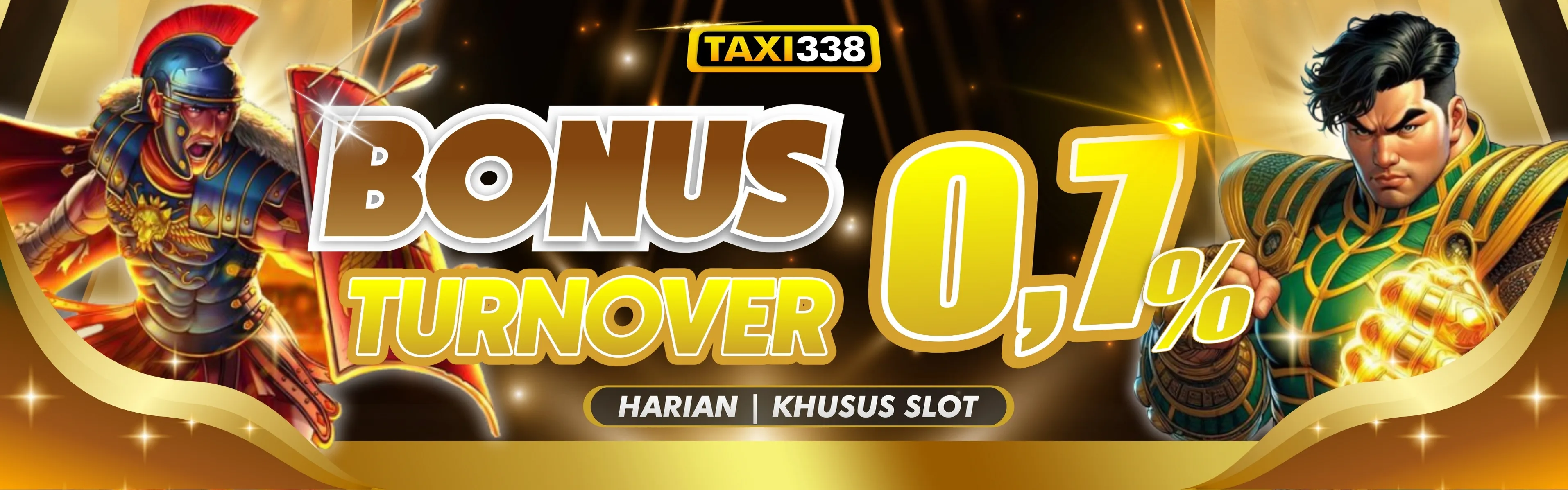 BONUS TURNOVER SLOT HARIAN 0.7%